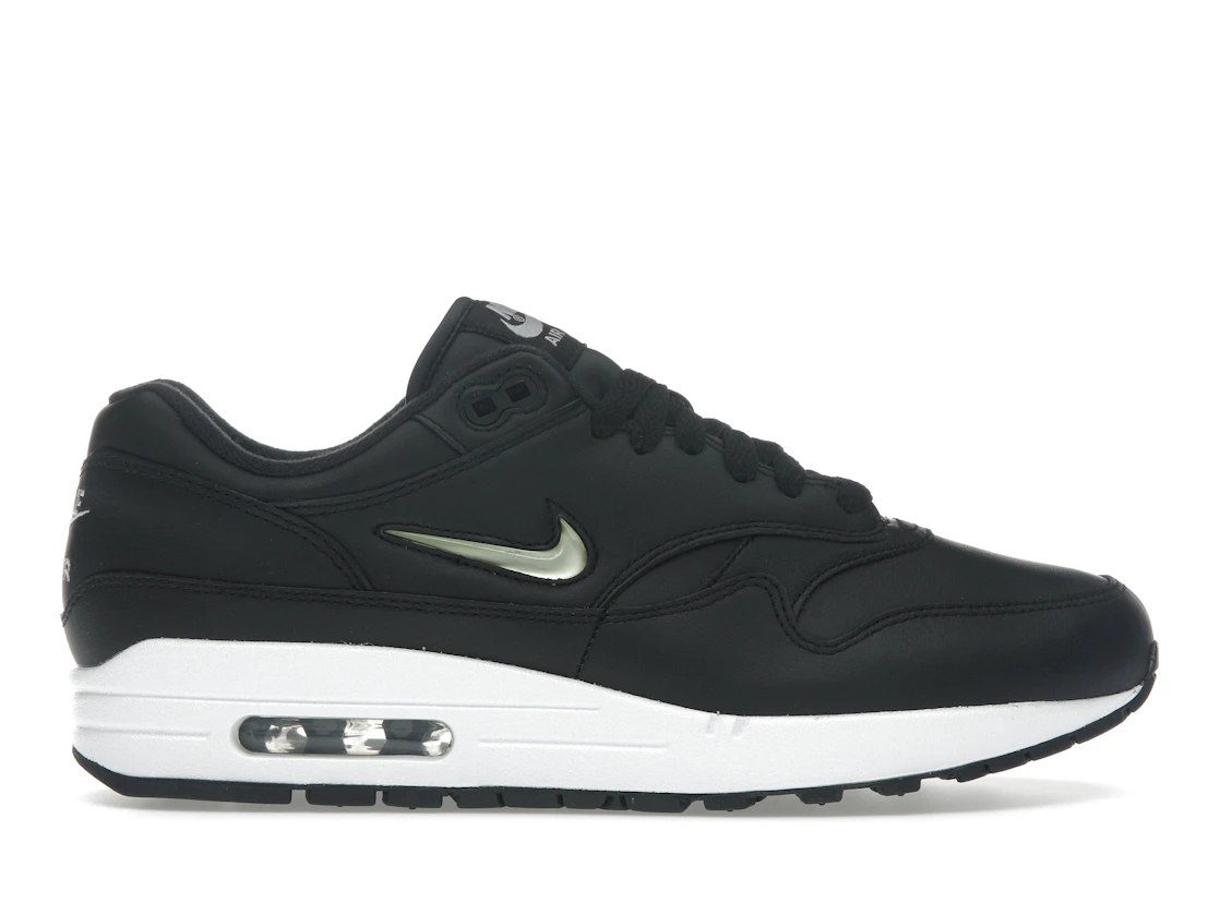 Vue 1 de Nike Air Max 1 Jewel Black Silver