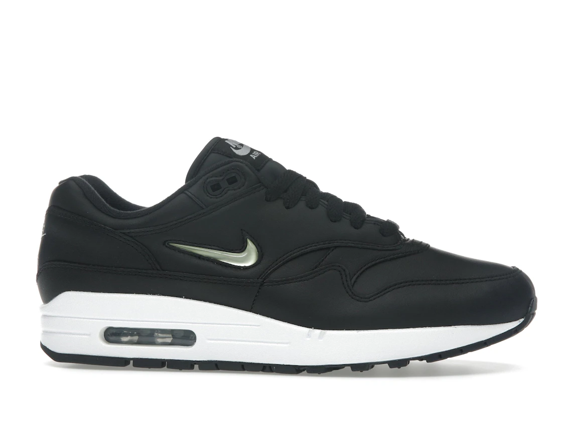 Vue 2 de Nike Air Max 1 Jewel Black Silver