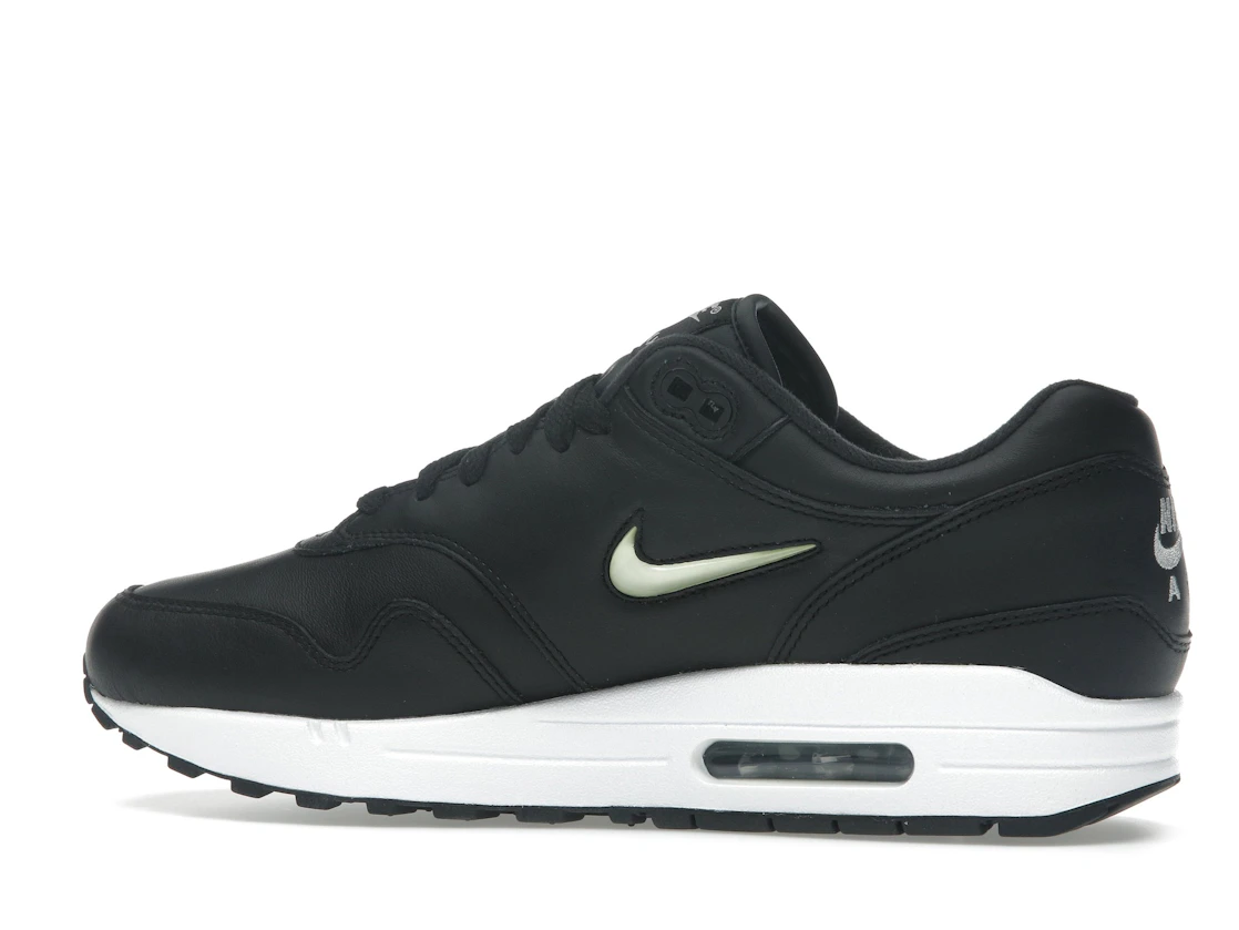 Vue 21 de Nike Air Max 1 Jewel Black Silver