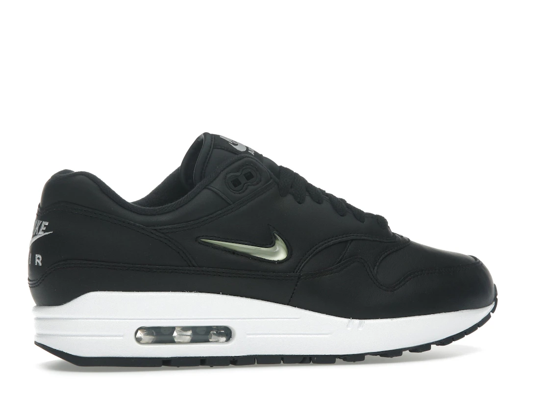 Vue 35 de Nike Air Max 1 Jewel Black Silver