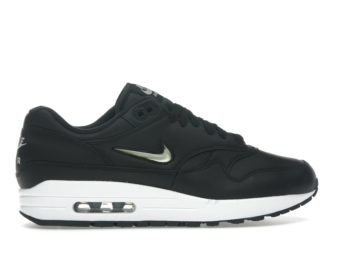 Vue 36 de Nike Air Max 1 Jewel Black Silver