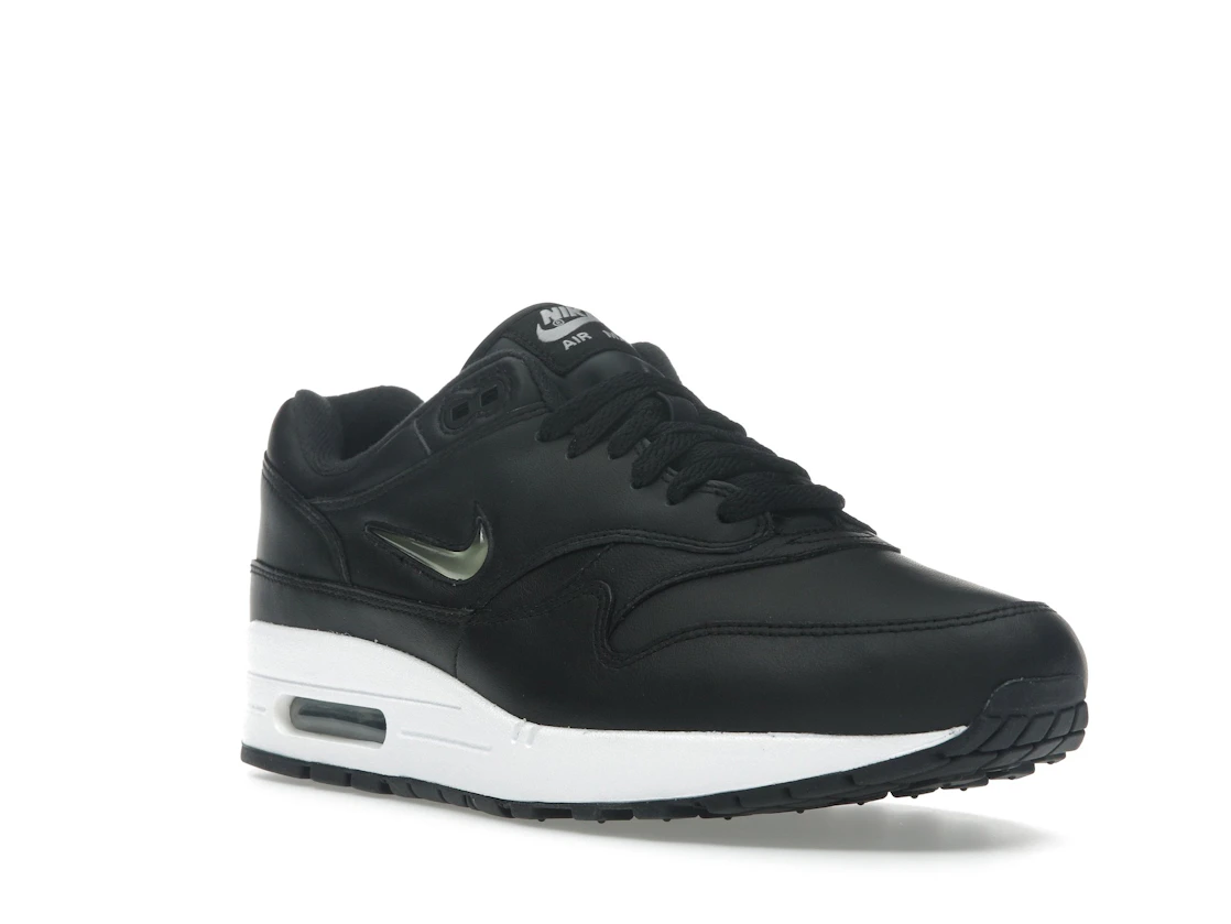 Vue 6 de Nike Air Max 1 Jewel Black Silver