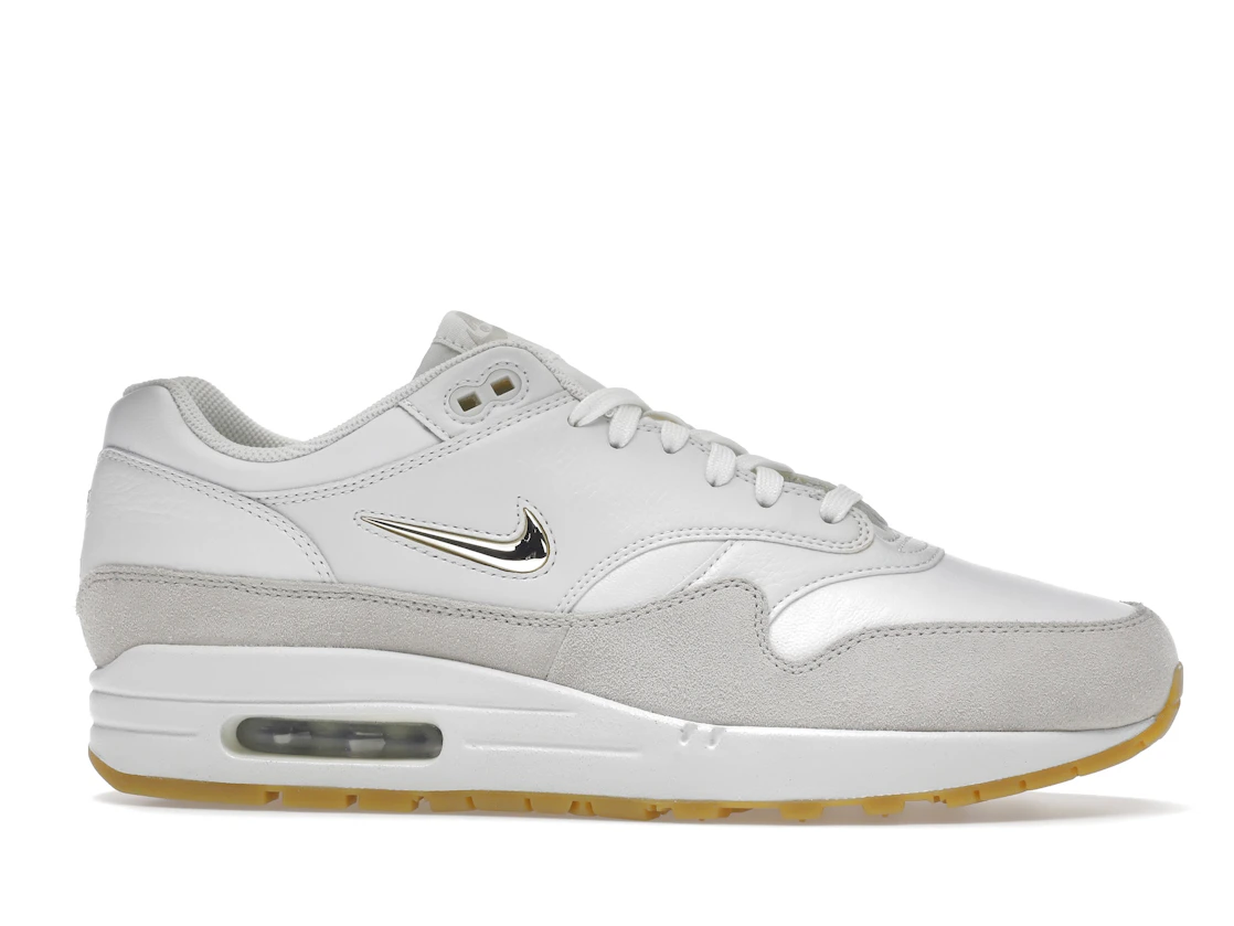 Vue 2 de Nike Air Max 1 Jewel Summit White 
