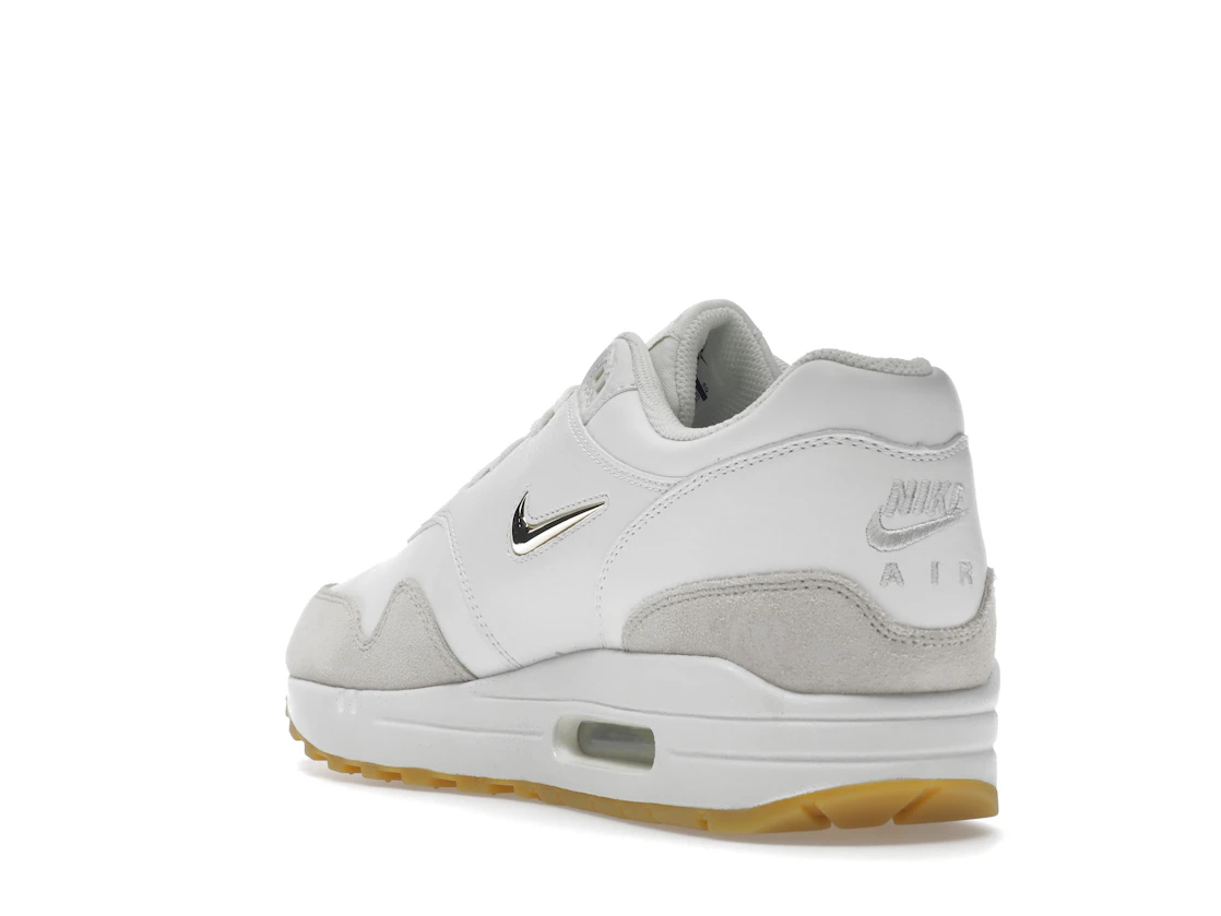 Vue 25 de Nike Air Max 1 Jewel Summit White 