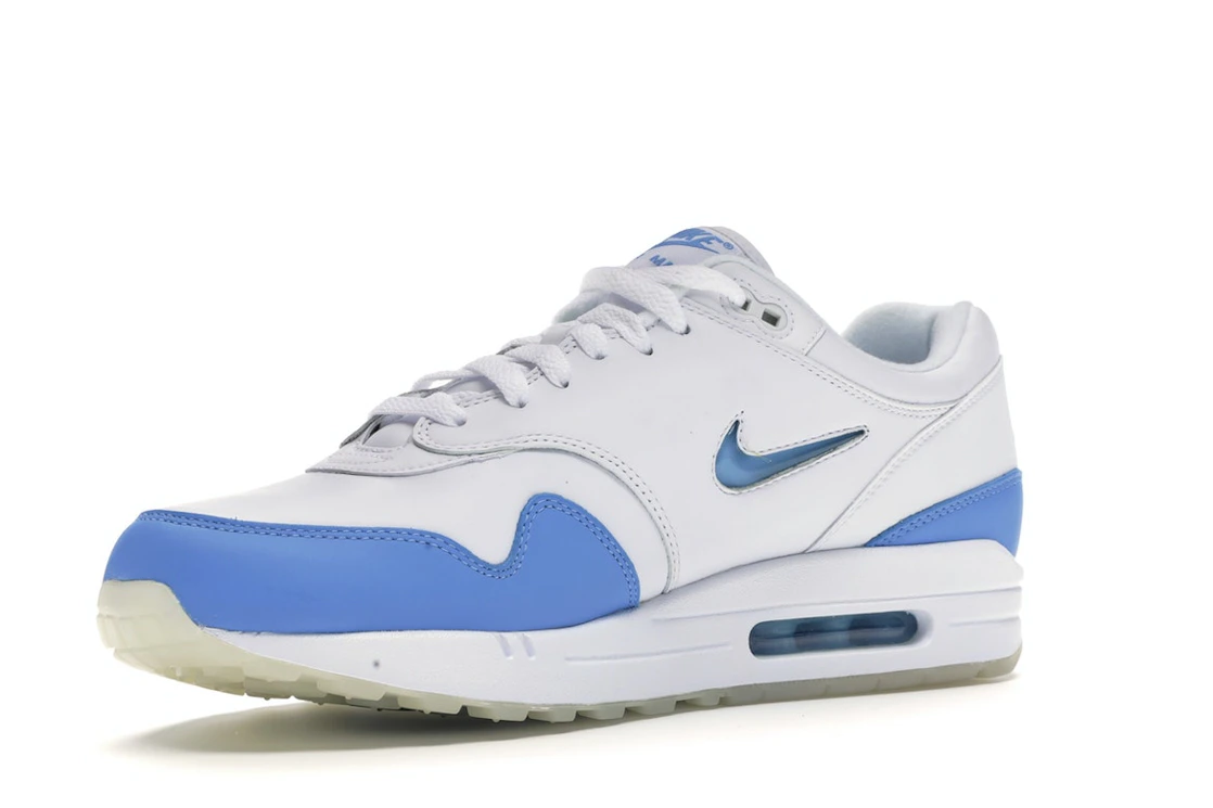 Vue 15 de Nike Air Max 1 Jewel University Blue