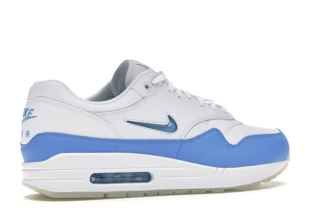 Vue 34 de Nike Air Max 1 Jewel University Blue