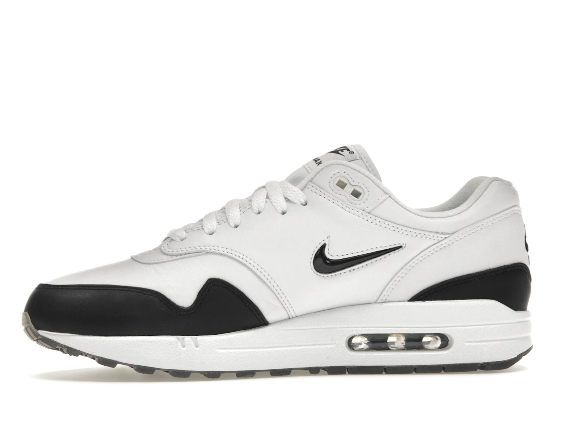 Vue 18 de Nike Air Max 1 Jewel White Black (2017)