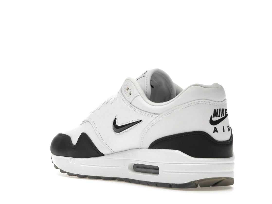 Vue 24 de Nike Air Max 1 Jewel White Black (2017)