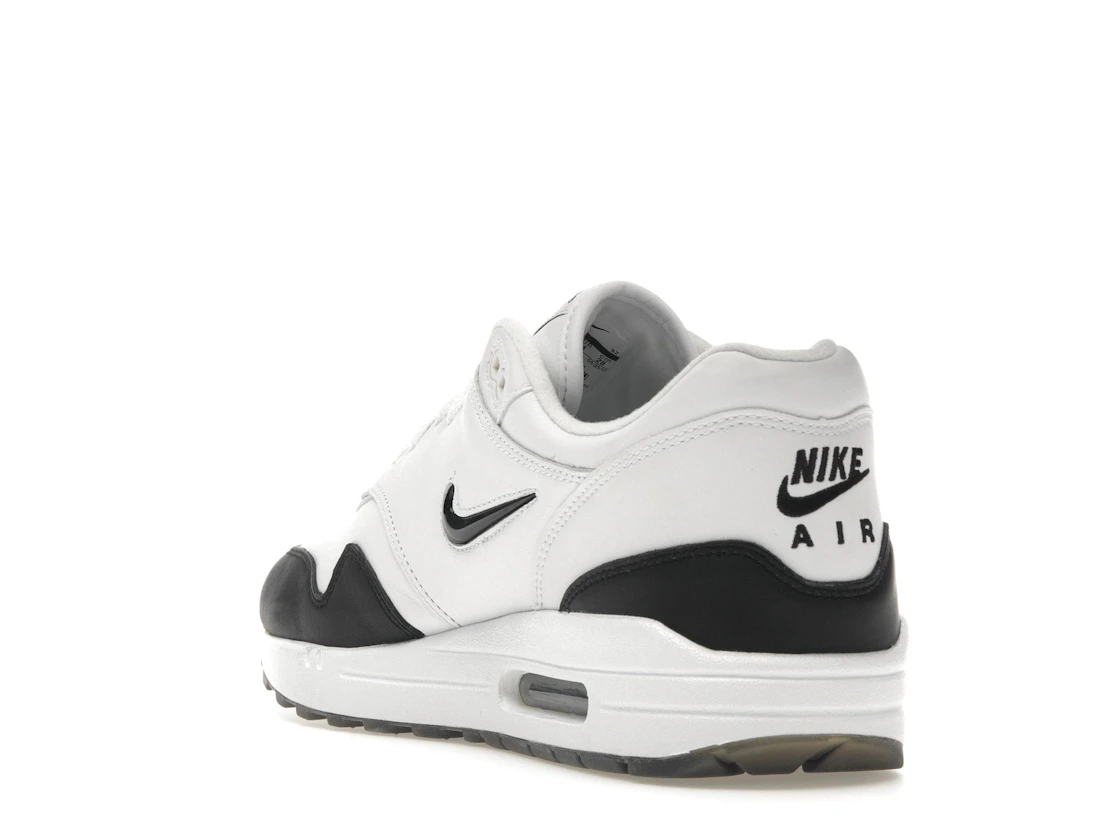 Vue 25 de Nike Air Max 1 Jewel White Black (2017)
