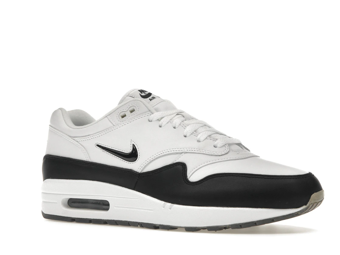 Vue 4 de Nike Air Max 1 Jewel White Black (2017)