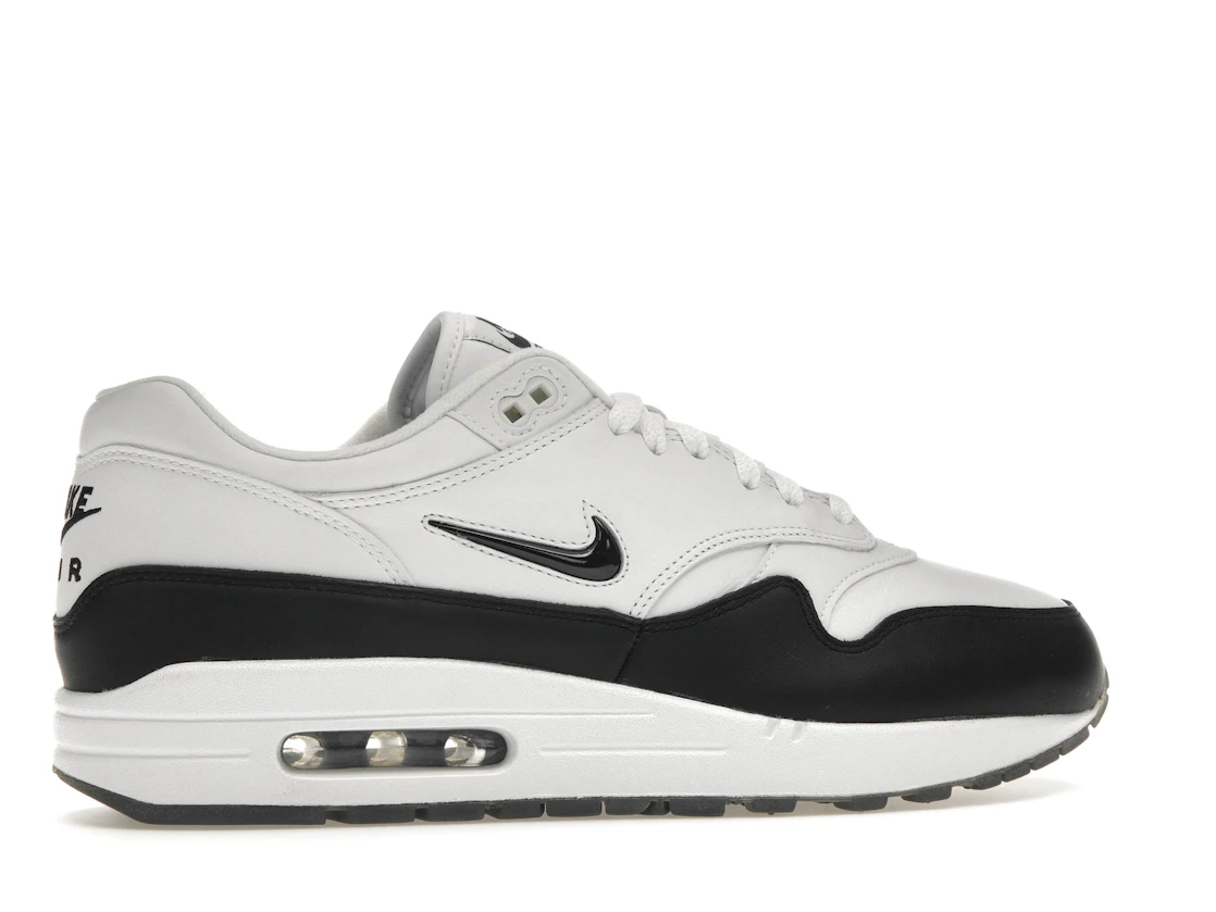 Vue 35 de Nike Air Max 1 Jewel White Black (2017)