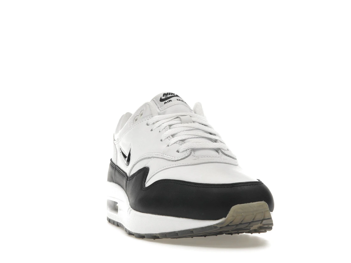 Vue 8 de Nike Air Max 1 Jewel White Black (2017)