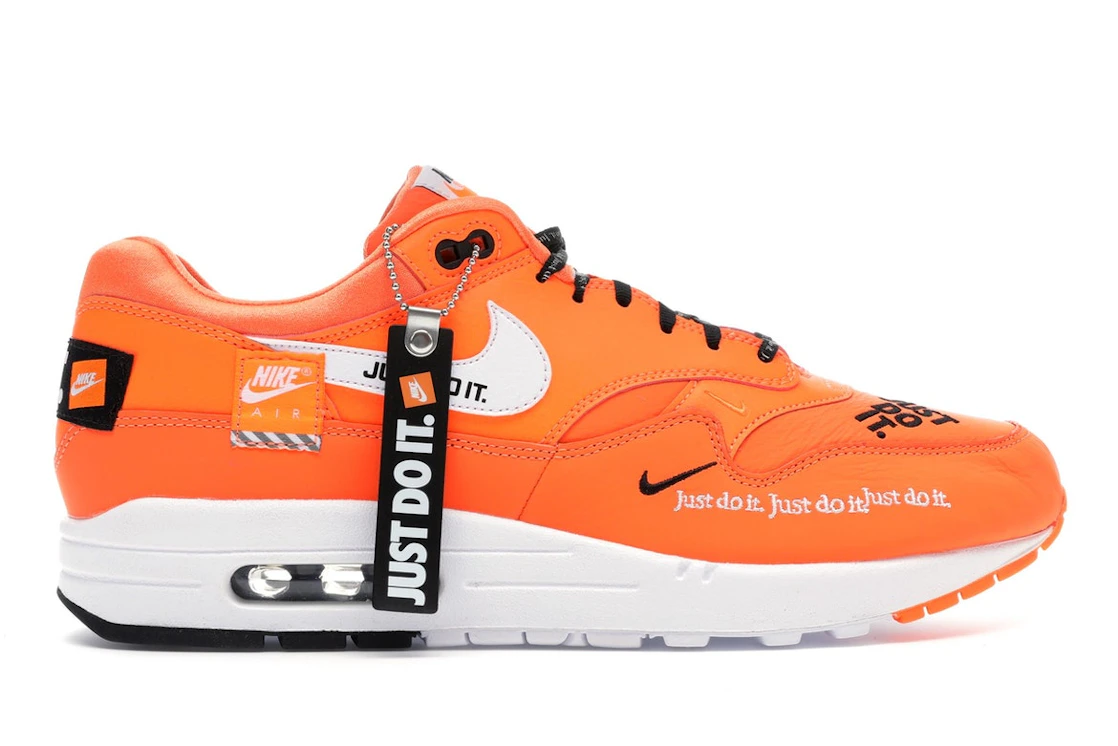Vue 1 de Nike Air Max 1 Just Do It Orange 