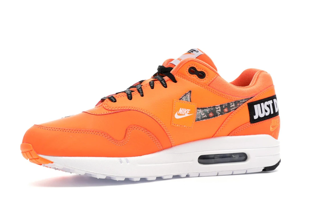 Vue 17 de Nike Air Max 1 Just Do It Orange 