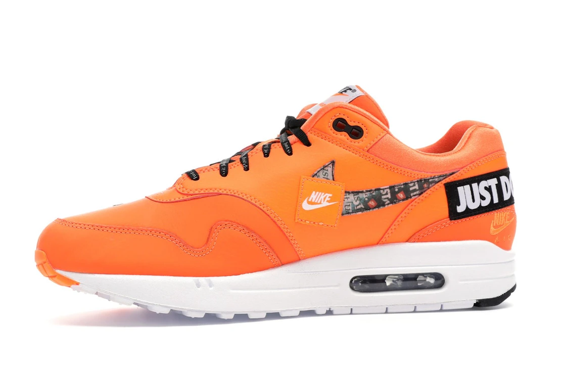 Vue 18 de Nike Air Max 1 Just Do It Orange 