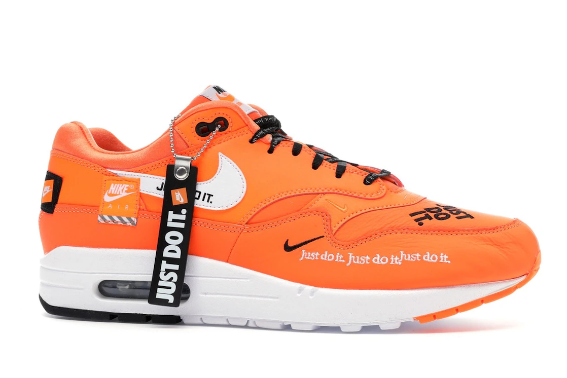 Vue 3 de Nike Air Max 1 Just Do It Orange 