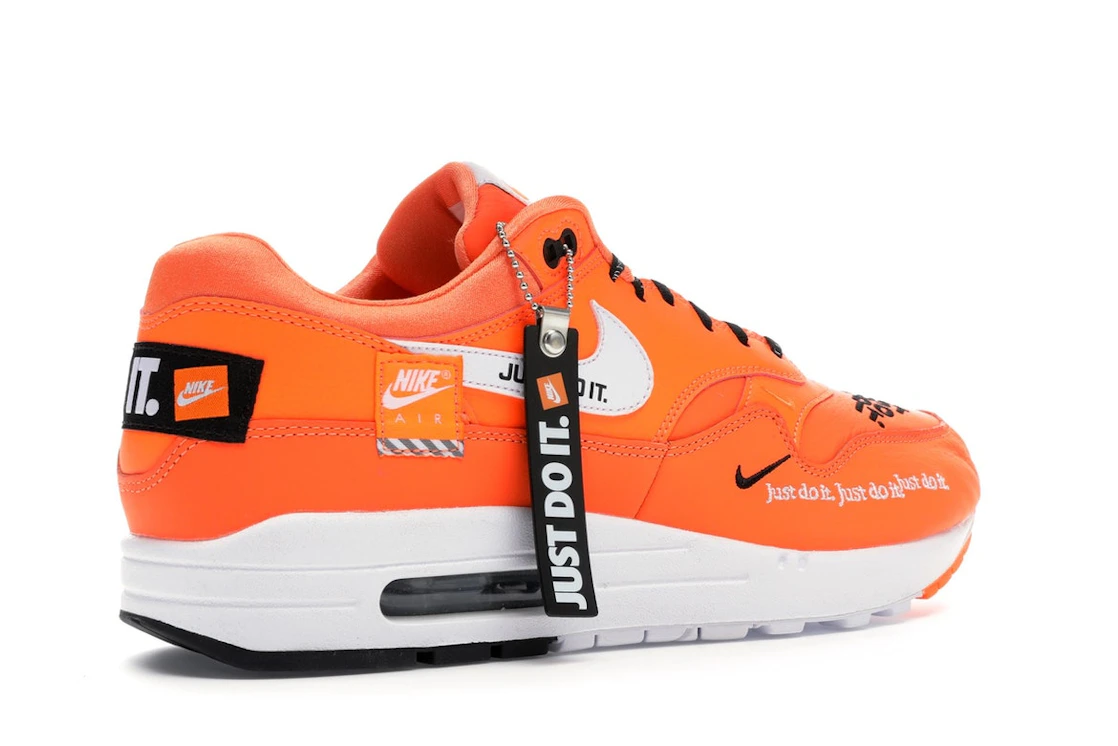 Vue 34 de Nike Air Max 1 Just Do It Orange 