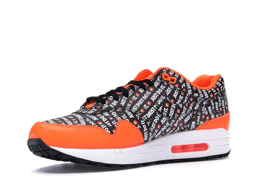 Vue 16 de Nike Air Max 1 Just Do It Pack Black Orange