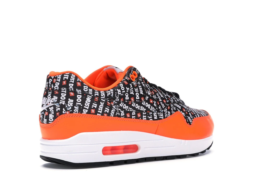 Vue 33 de Nike Air Max 1 Just Do It Pack Black Orange