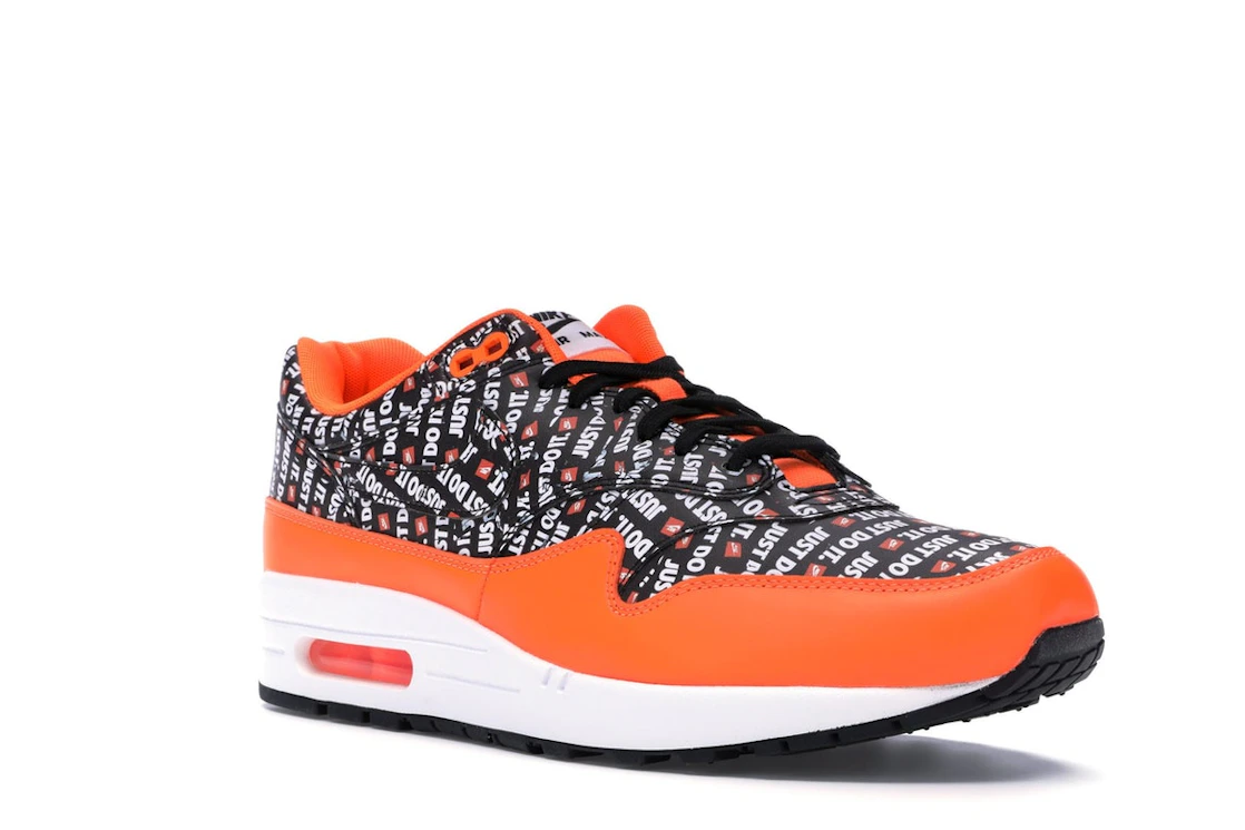 Vue 6 de Nike Air Max 1 Just Do It Pack Black Orange