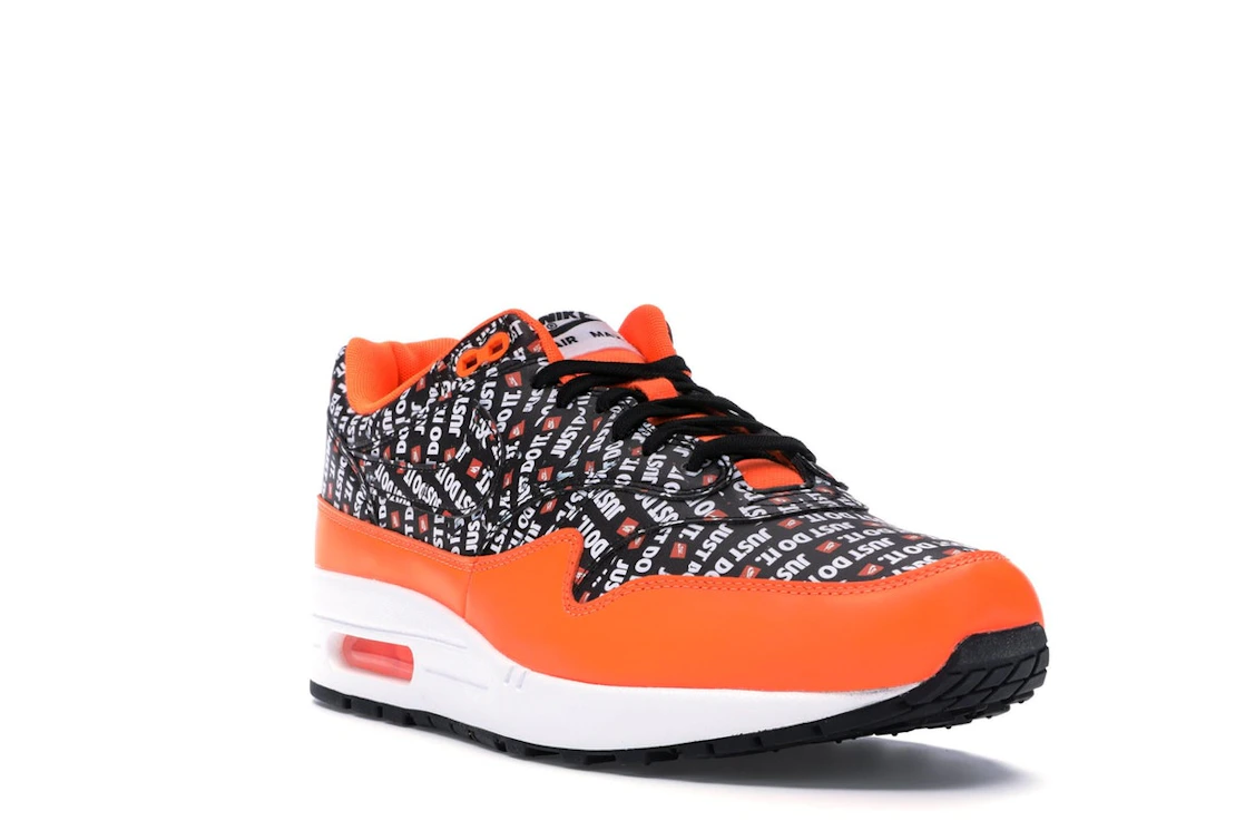 Vue 7 de Nike Air Max 1 Just Do It Pack Black Orange