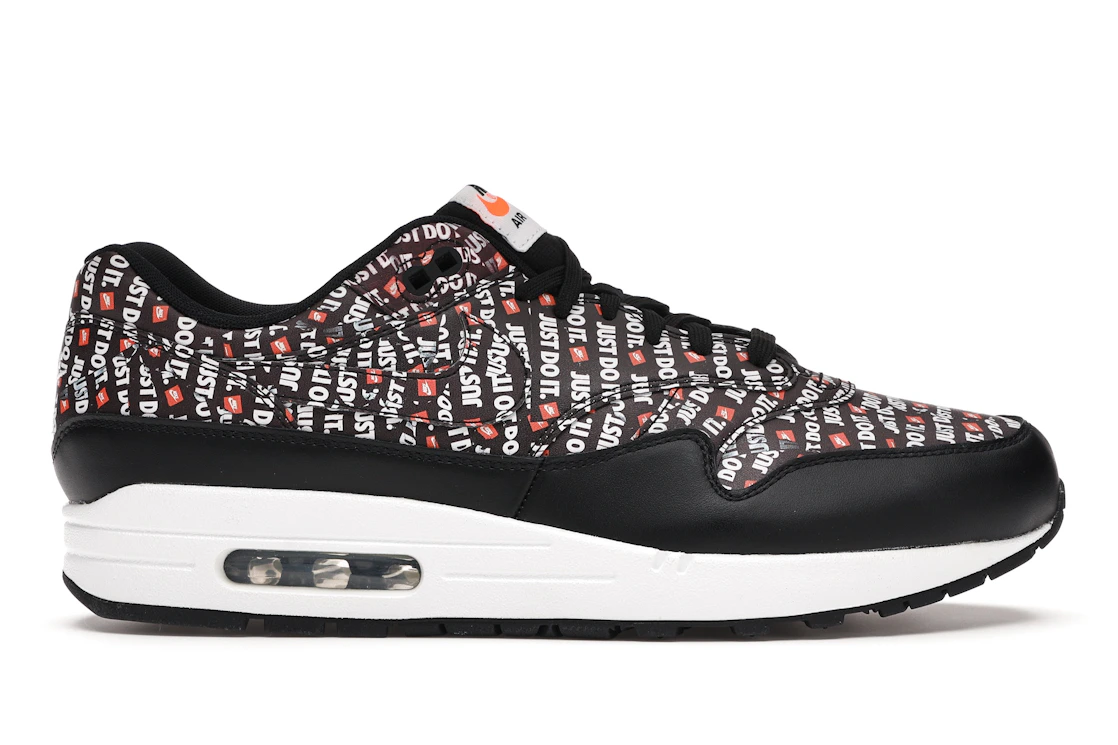 Vue 1 de Nike Air Max 1 Just Do It Pack Black