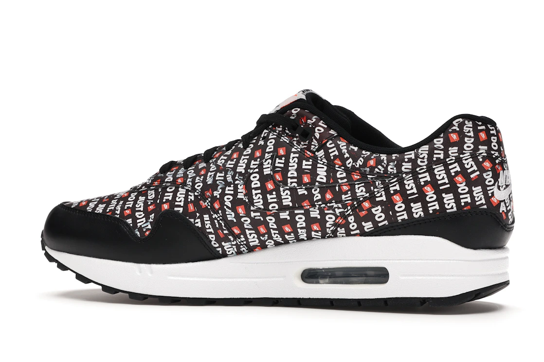 Vue 21 de Nike Air Max 1 Just Do It Pack Black