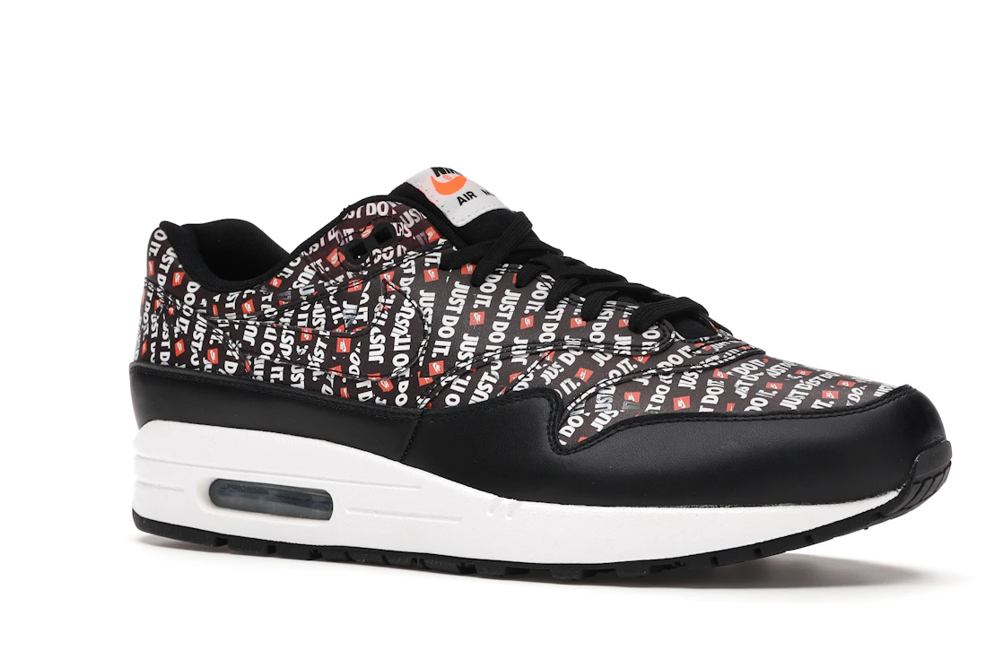 Vue 4 de Nike Air Max 1 Just Do It Pack Black