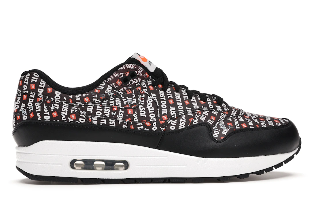 Vue 36 de Nike Air Max 1 Just Do It Pack Black