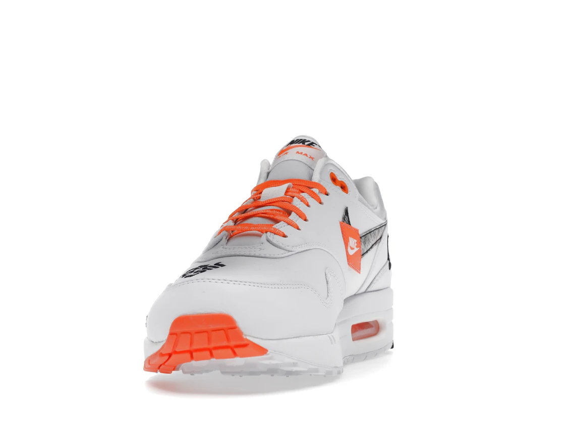 Vue 12 de Nike Air Max 1 Just Do It Pack White