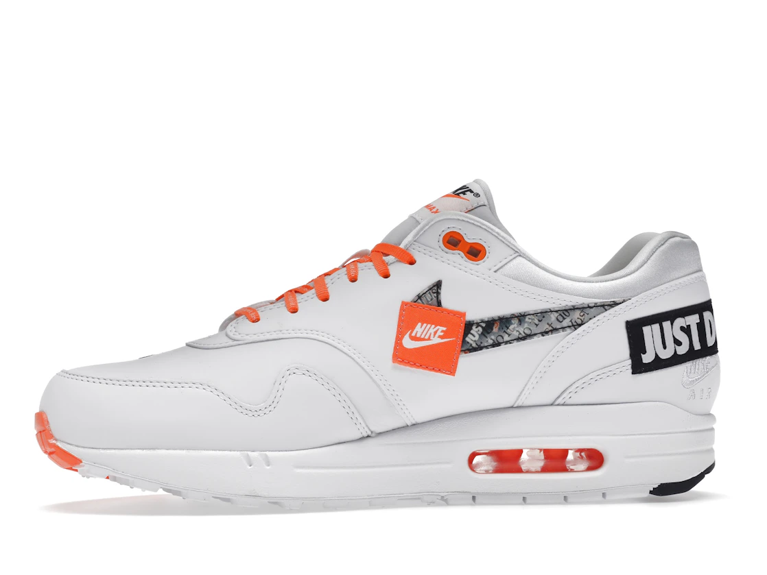 Vue 18 de Nike Air Max 1 Just Do It Pack White