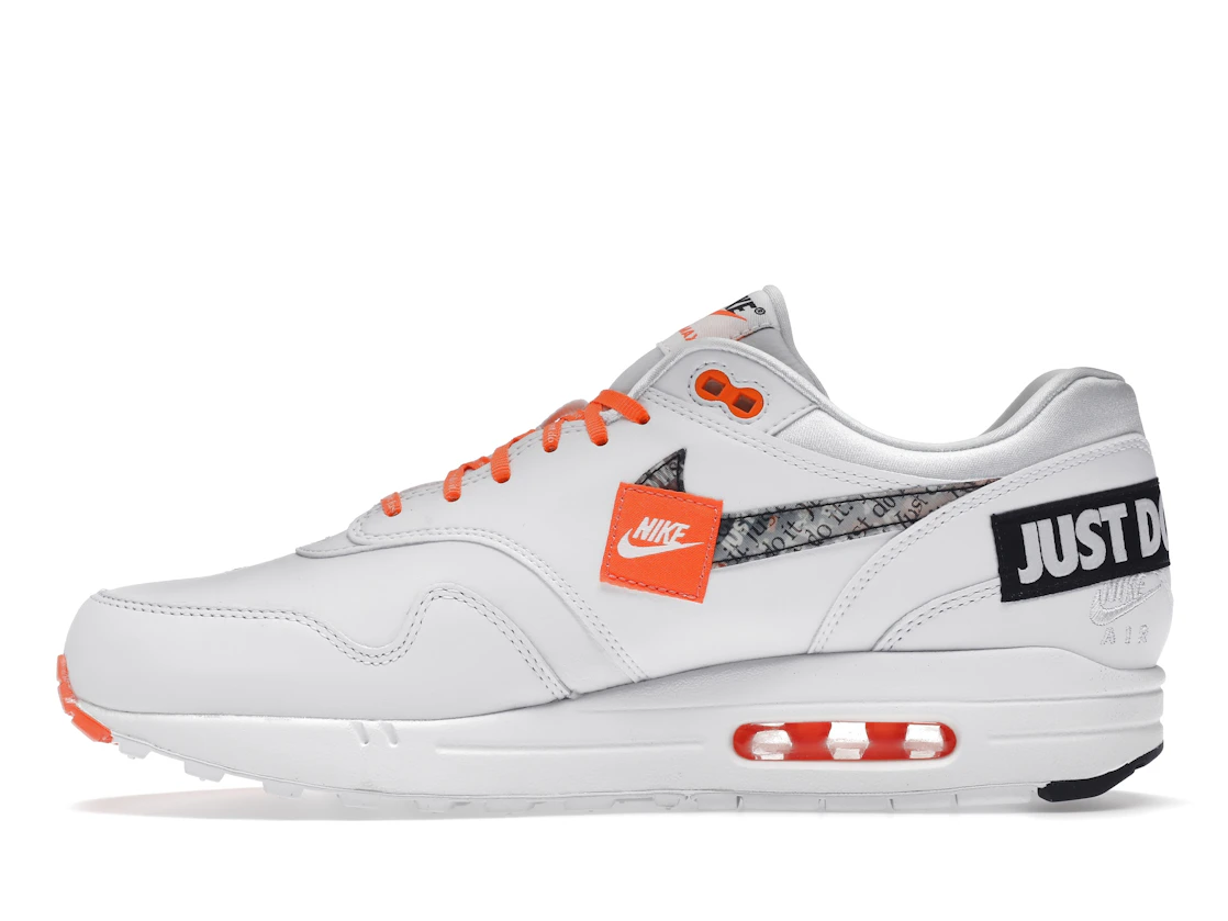 Vue 19 de Nike Air Max 1 Just Do It Pack White