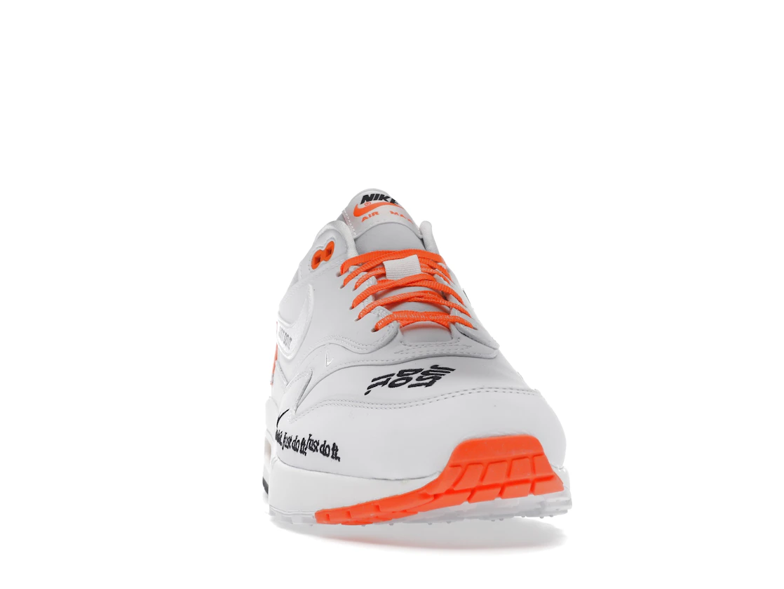Vue 9 de Nike Air Max 1 Just Do It Pack White