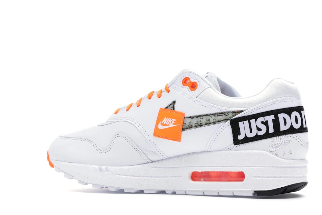 Vue 22 de Nike Air Max 1 Just Do It White 