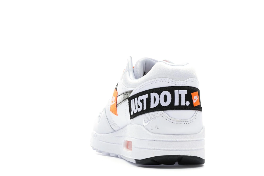 Vue 27 de Nike Air Max 1 Just Do It White 