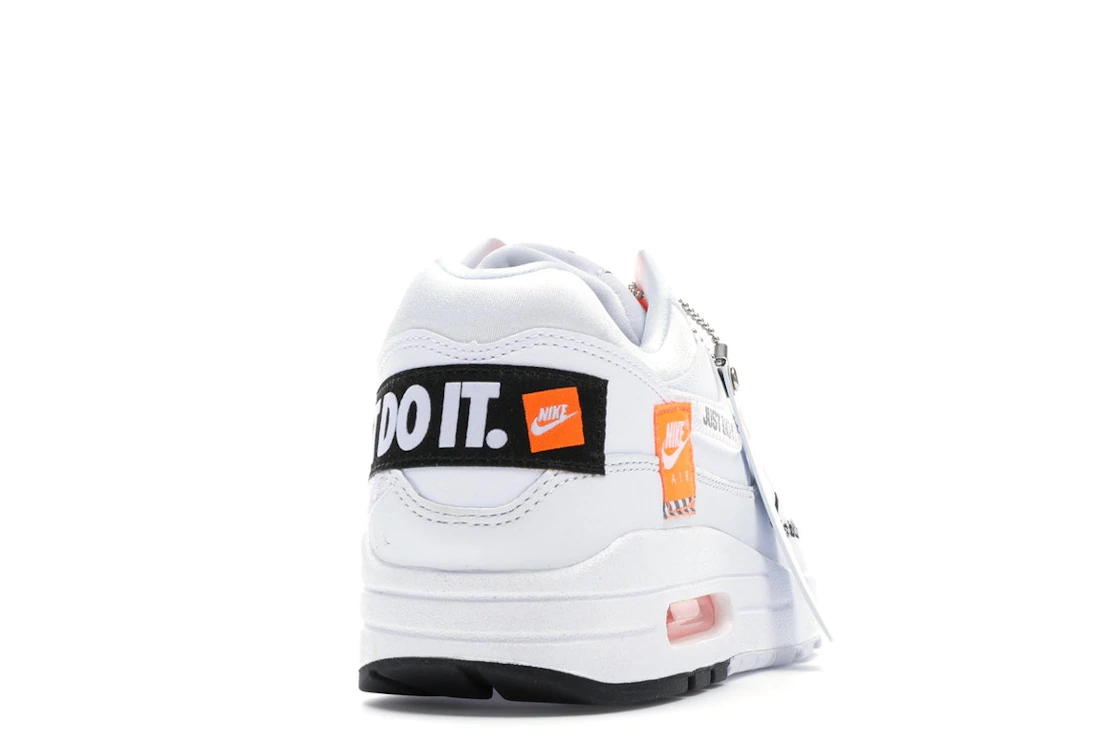 Vue 30 de Nike Air Max 1 Just Do It White 