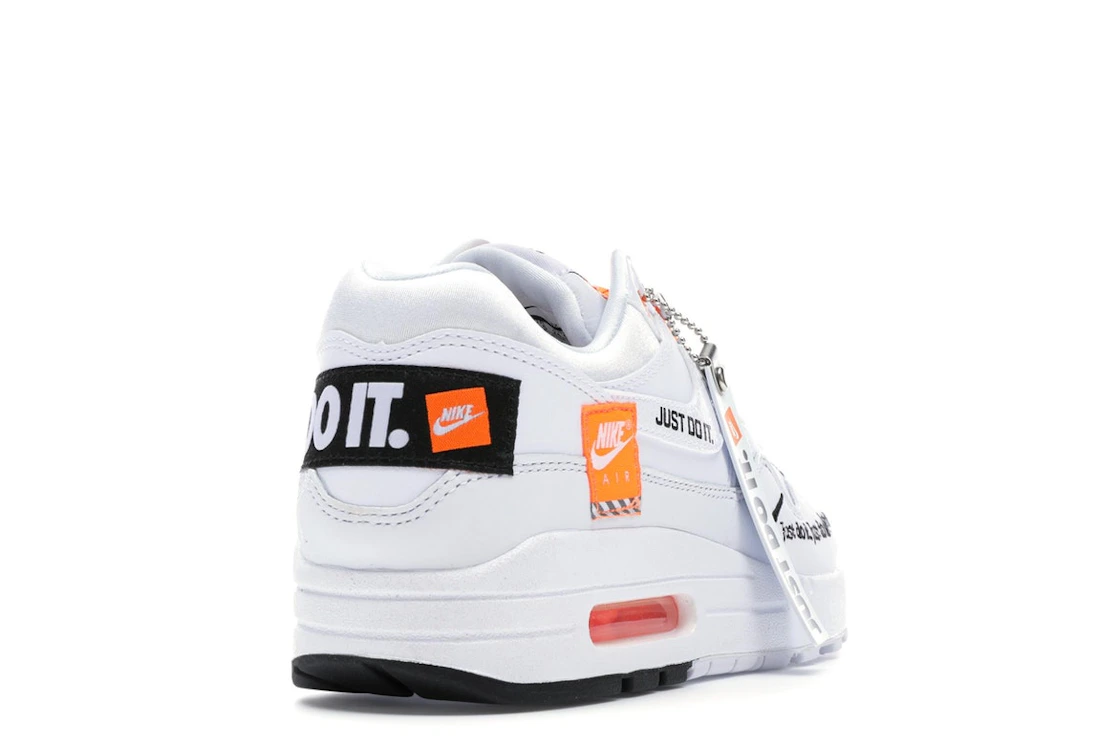 Vue 31 de Nike Air Max 1 Just Do It White 