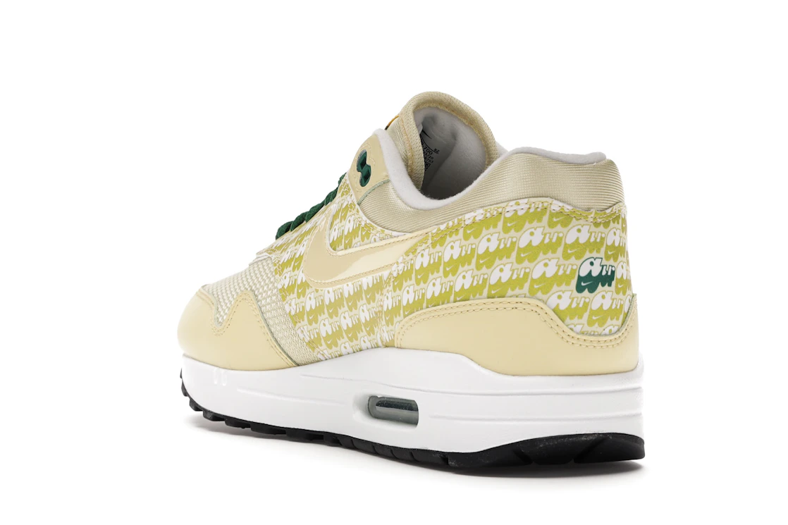 Vue 25 de Nike Air Max 1 Lemonade (2020)