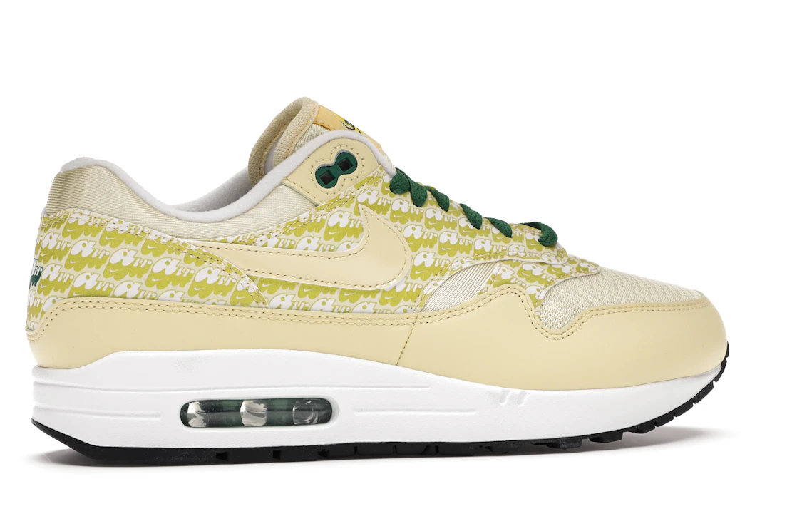 Vue 35 de Nike Air Max 1 Lemonade (2020)