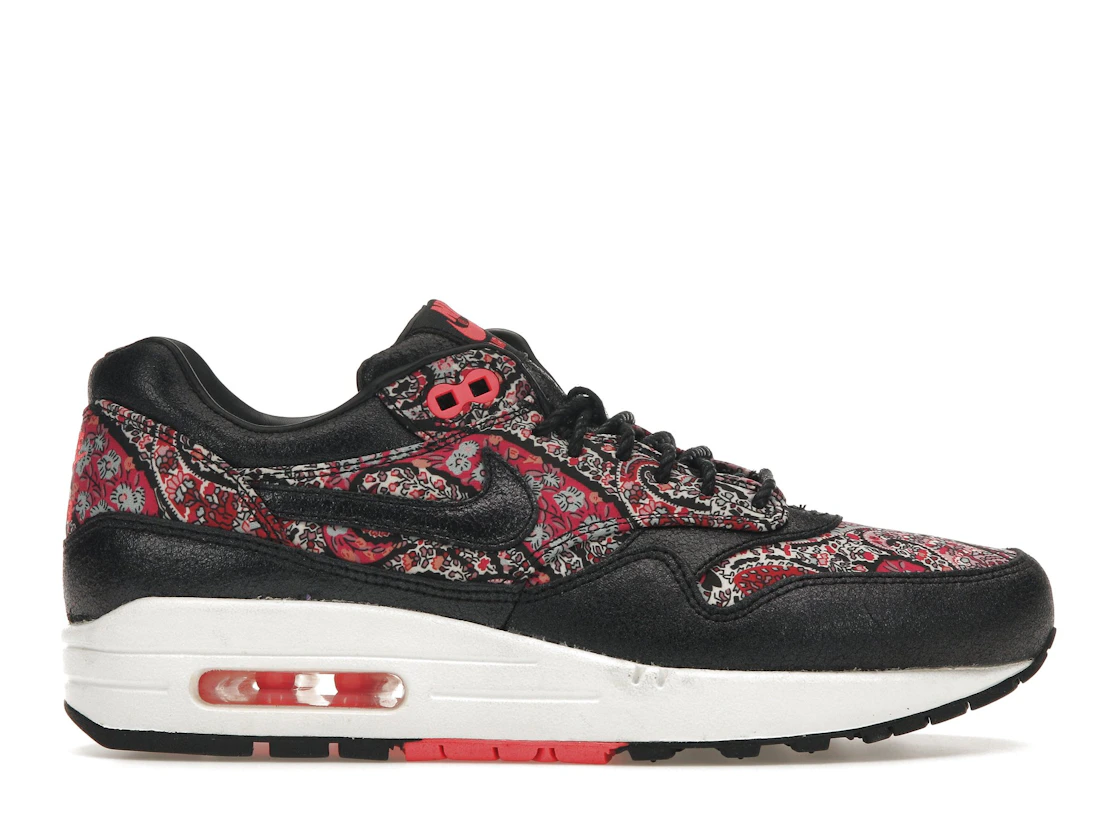 Vue 1 de Nike Air Max 1 Liberty Black Paisley 