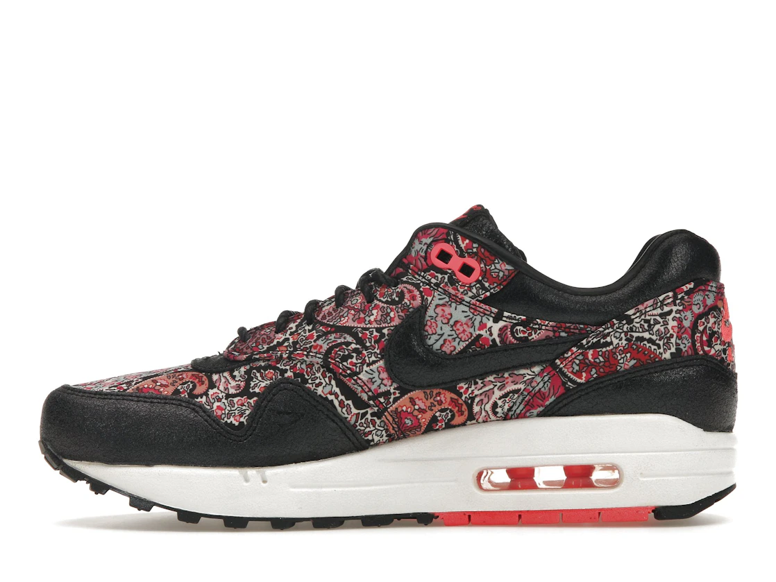 Vue 19 de Nike Air Max 1 Liberty Black Paisley 