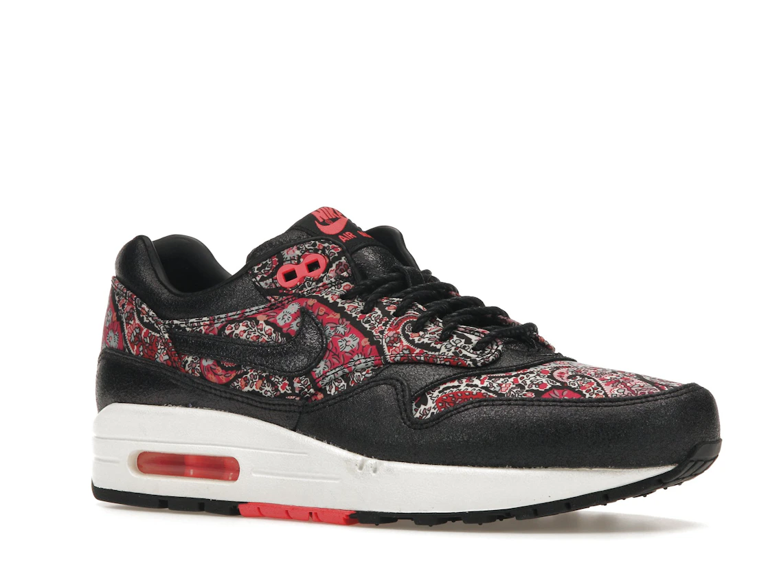 Vue 4 de Nike Air Max 1 Liberty Black Paisley 