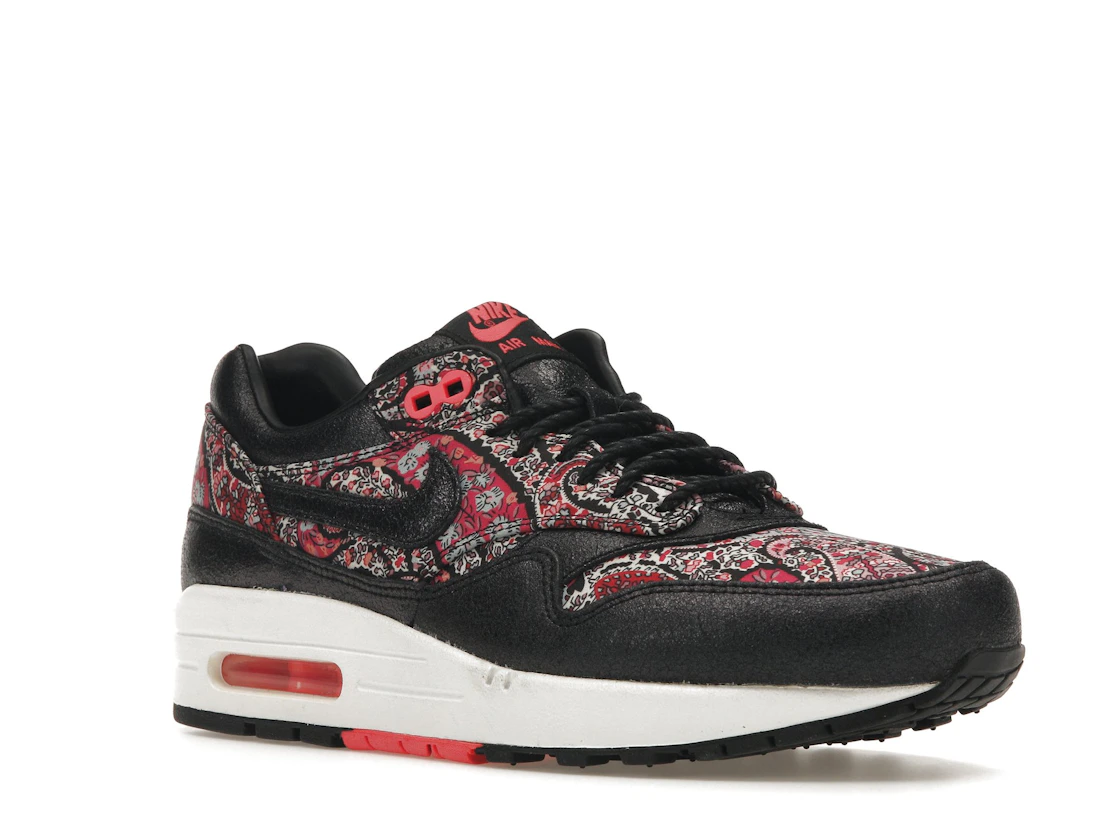 Vue 5 de Nike Air Max 1 Liberty Black Paisley 