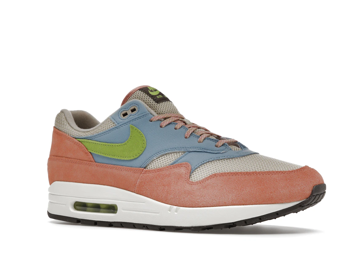 Vue 4 de Nike Air Max 1 Light Madder Root Worn Blue