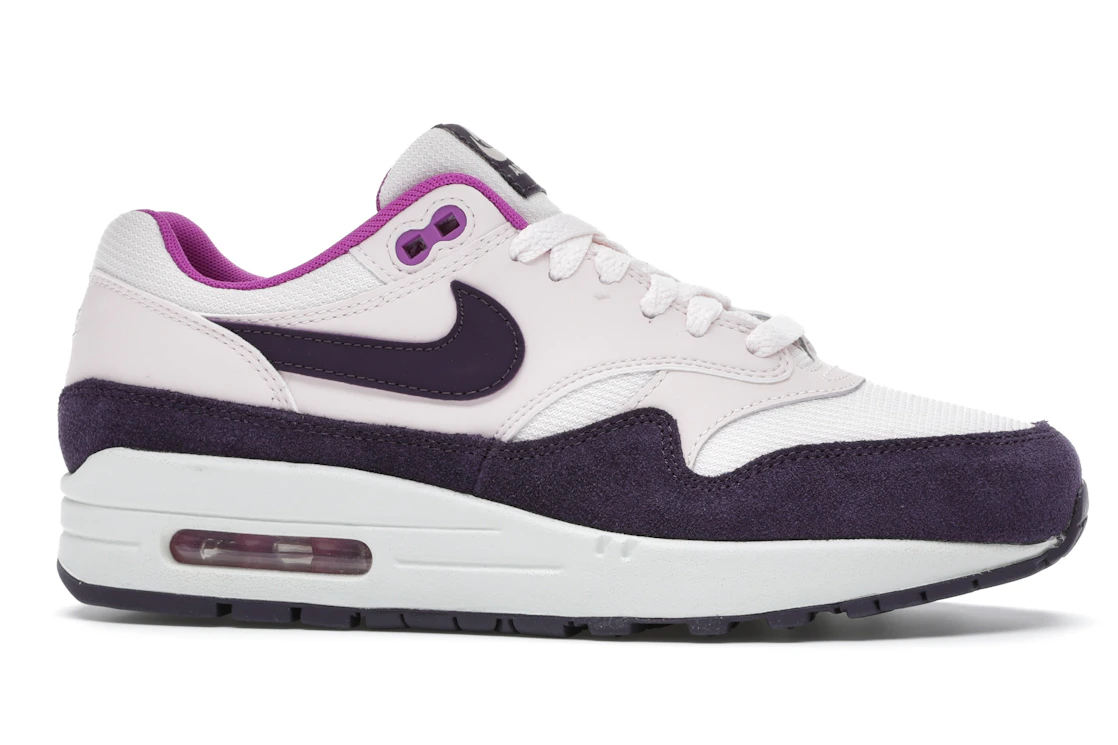 Vue 2 de Nike Air Max 1 Light Soft Pink Grand Purple 