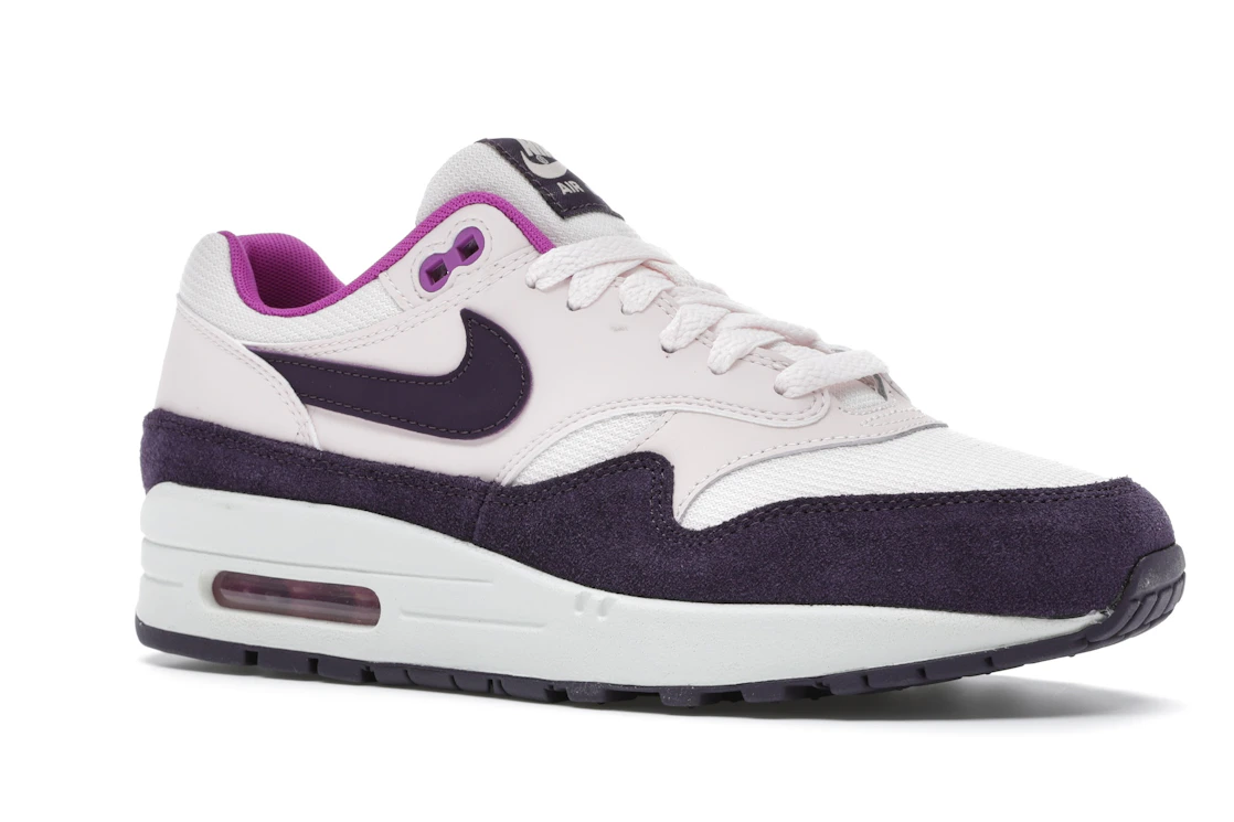 Vue 4 de Nike Air Max 1 Light Soft Pink Grand Purple 