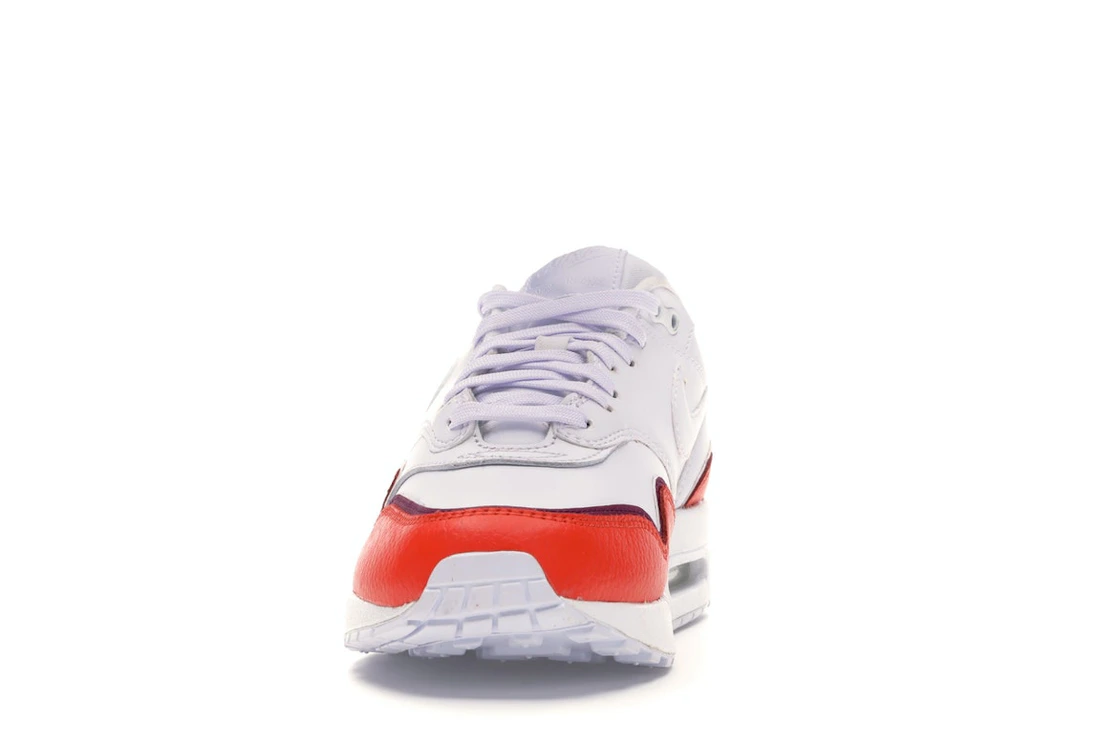Vue 11 de Nike Air Max 1 Liner White Red 