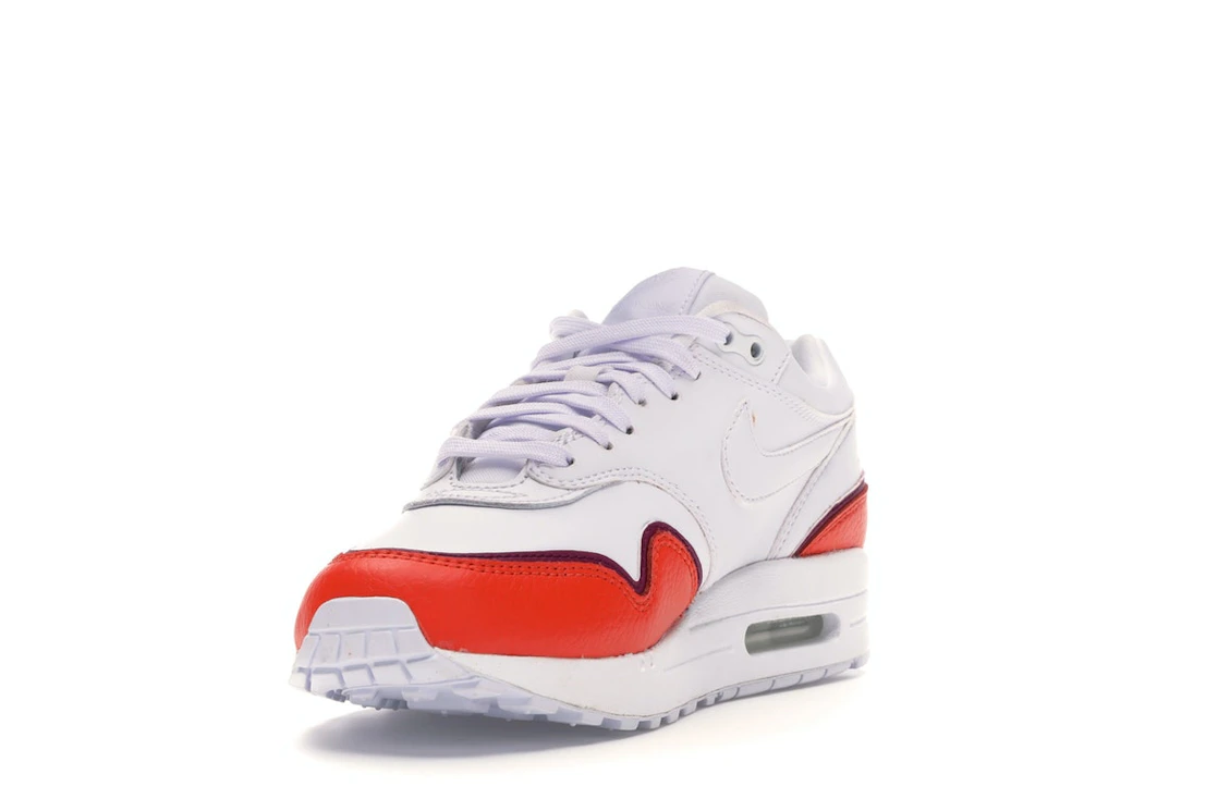 Vue 13 de Nike Air Max 1 Liner White Red 