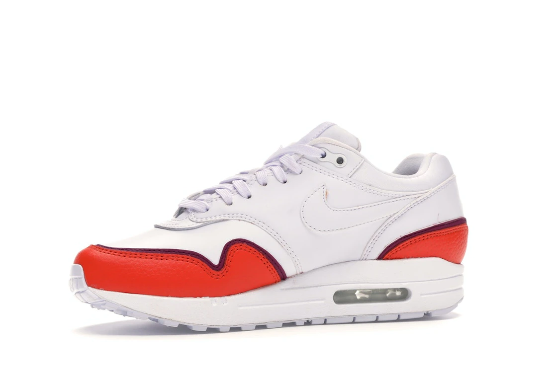Vue 17 de Nike Air Max 1 Liner White Red 