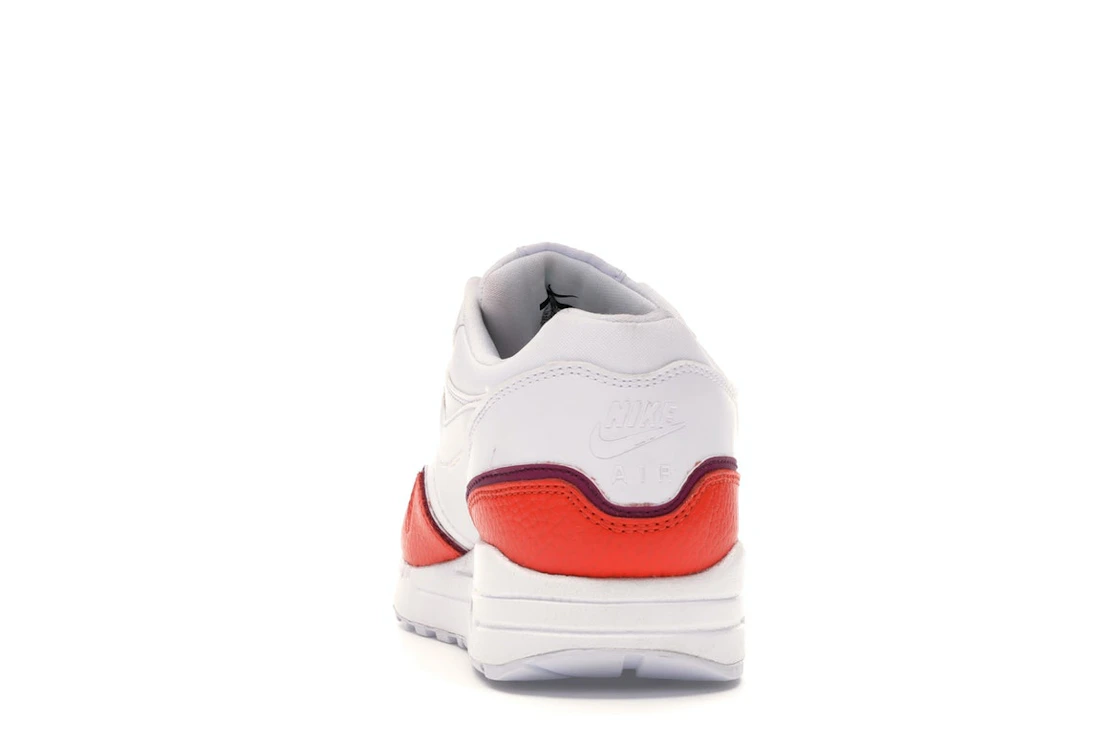 Vue 27 de Nike Air Max 1 Liner White Red 